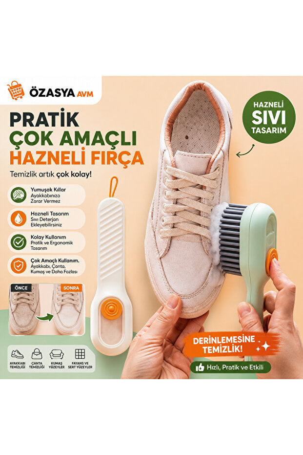Practical Multi-Purpose Brush with Chamber Vacuum Cleaner