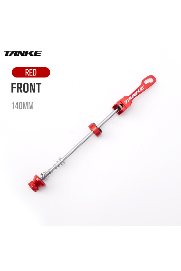 red lever front TANKE Bicycle Quick Release Bolt Hub Skewers Lever Axle Road Mountain Bike Replacem