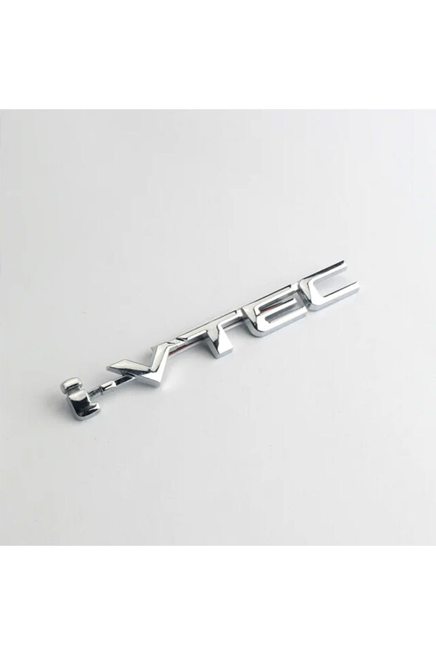 Chrome 3D Metal Alloy Letters i-VTEC Logo Car Rear Trunk Sticker Badge Emblem for Honda City Civic A