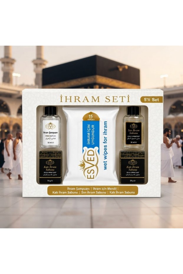 Ihram Set 5-Piece – Odorless Hygiene Set