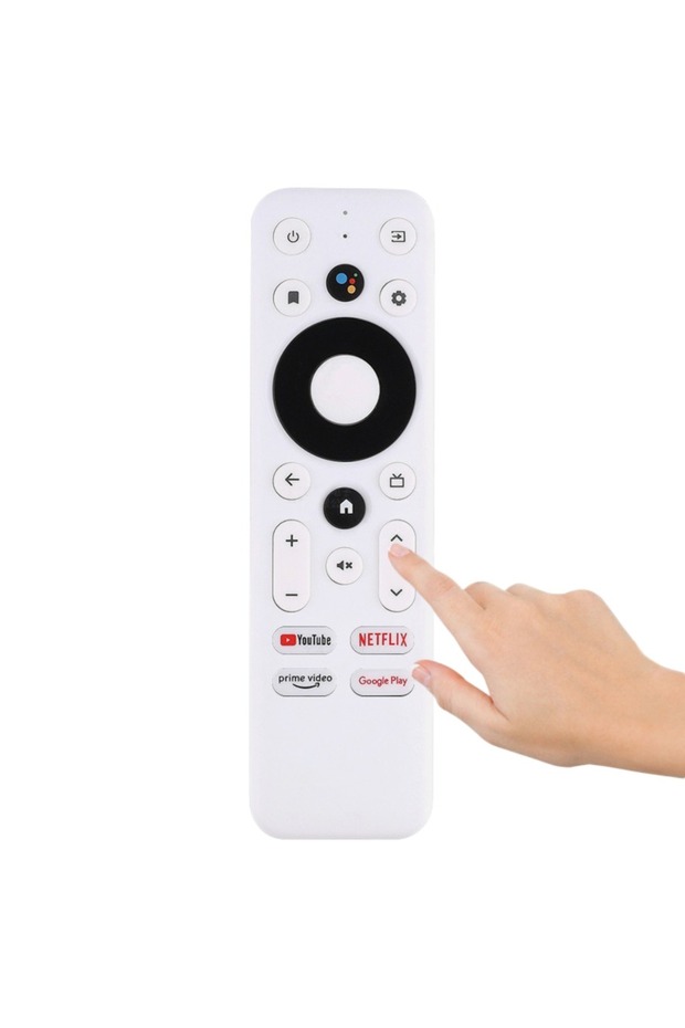 جهاز تحكم عن بعد أبيض متعدد الاستخدامات معتمد لـ 4K، جهاز تحكم عن بعد للتلفزيون متعدد الوظائف لـ M