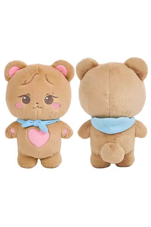 A 25cm 25cm Pink Character Plush Doll BORN PINK World Tour Official Plushies Jennie Lisa Rose Jisoo