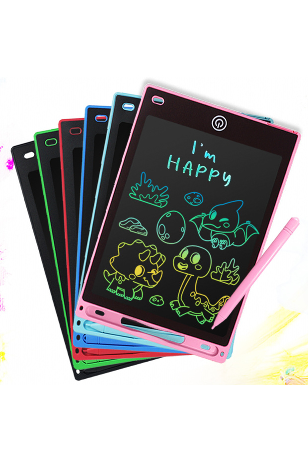 Group D 6PCS 8.5 Inch LCD Drawing Tablet Electronic Writing Board Handwriting Pads Portable Electron