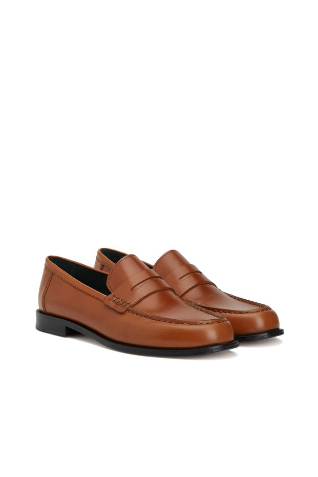 Taba Kadın Deri Loafer