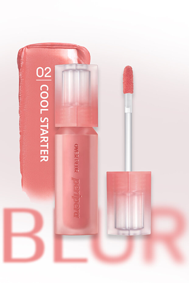 PERIPERA Over Blur Tint - لون يدوم طوال اليوم، ناعم غير لامع (002 Cool Starter)