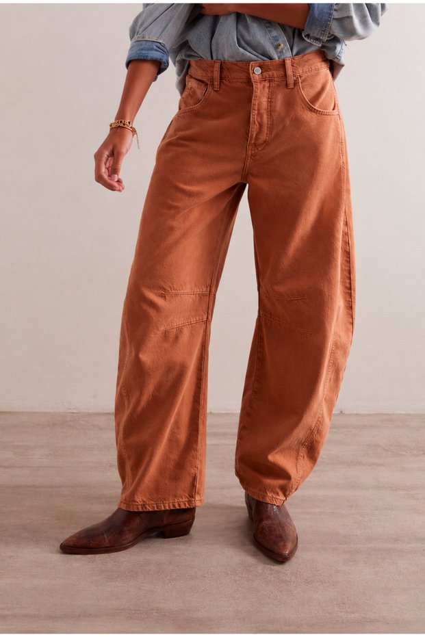 Premium Original Branded High Waist Wide Leg Denim Relaxed Fit Women's Jeans Trousers