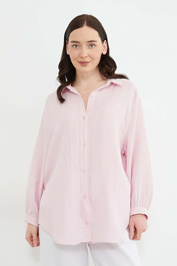 Basic Oversize Shirt - 3