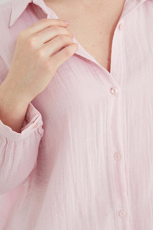 Basic Oversize Shirt - 7