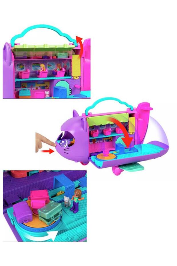 Minik Kedi Hava Yolları Oyun Seti HWP19 - 3