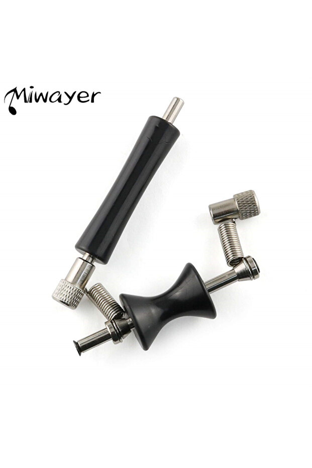 Black Miwayer Guitar Rolling Capo Sliding Capo Adjustable Capo for Tuning Tone of String Instruments