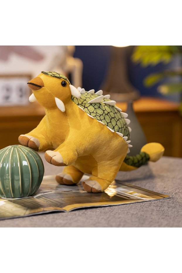 Ankylosaurus 40cm Imitation Dinosaur Plush Toys Triceratops Stegosaurus Tyrannosaurus Ankylosaurus