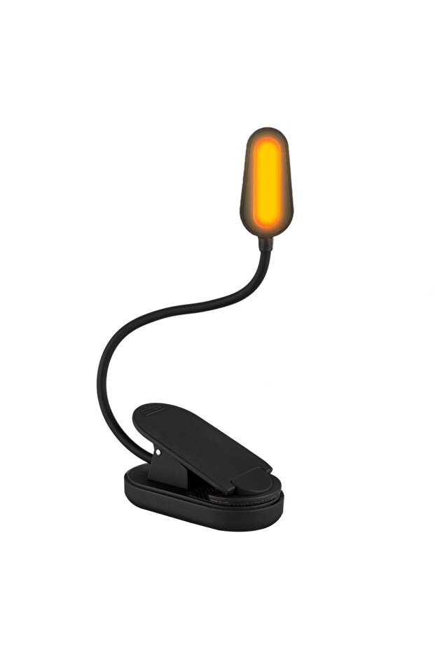 Amber book light Rechargeable Clip On Blue Blocking Amber LED Light for Reading in Bed 1600K Eye Car