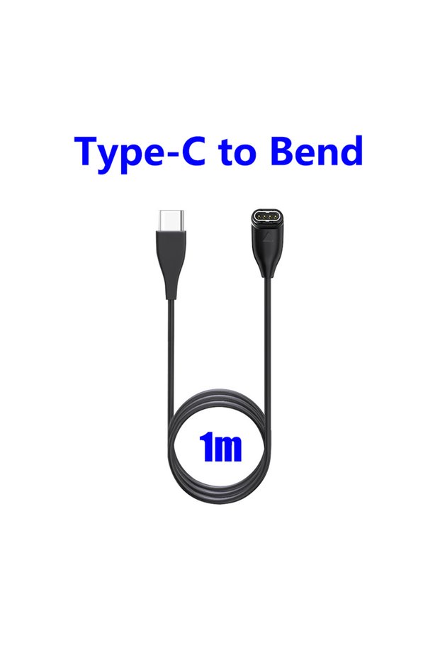 Type C to Bend For Fenix 7 7S 7X 6 6S 6X 5 5X 5S Vivoactive 3 Forerunner 945 935 Instinct 2 USB A T
