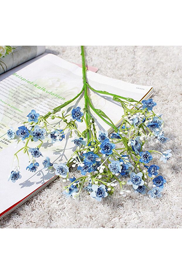3 1 Bundle Gypsophila Bride Holding Plastic Flower Wedding Vases for Home Decor Accessories Ornamen.