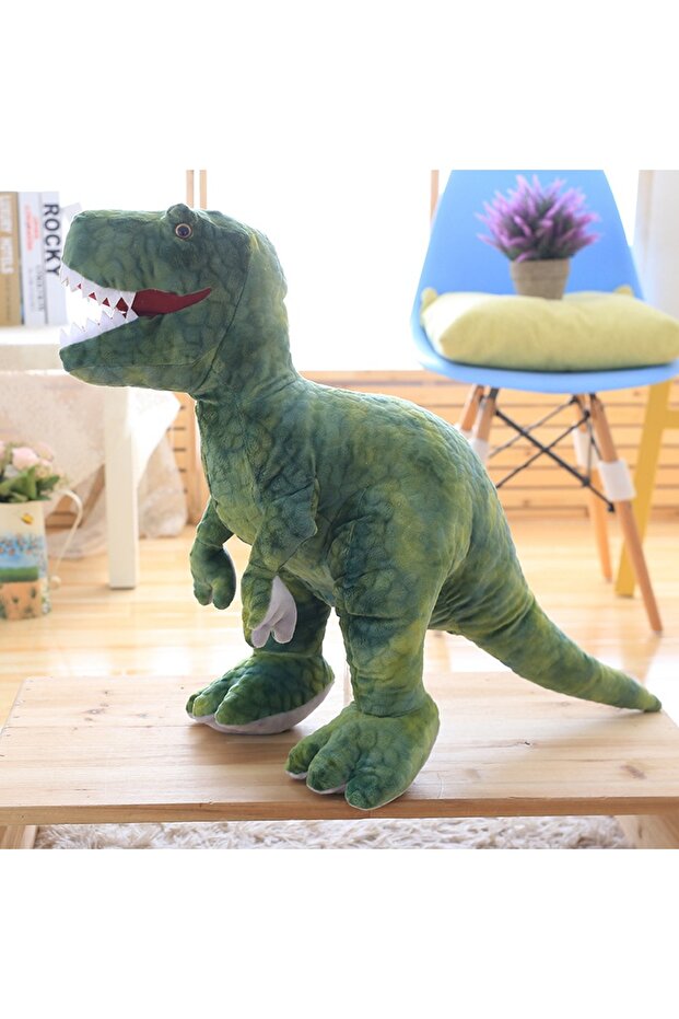 60cm A Hot 50cm-80cm Cute Simulation Dinosaur Plush Toys Stuffed Animals Plush Dinosaur Pillow Tyran