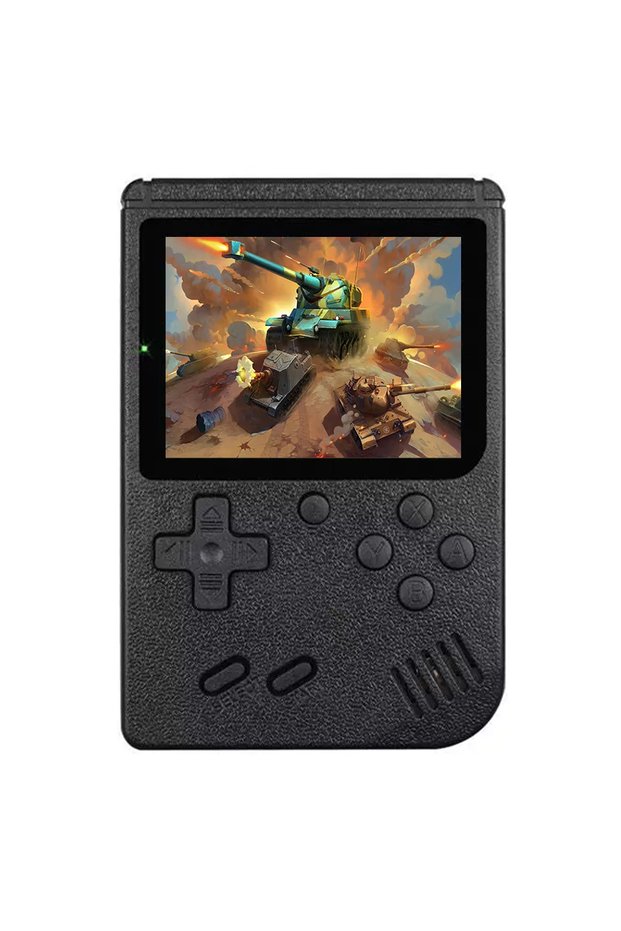 black Retro Portable Mini Handheld Video Game Console 8 Bit 3.0 Inch Color LCD Kids Color Game Playe