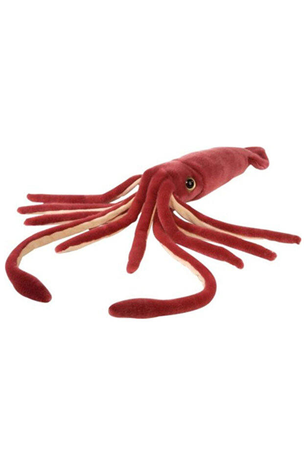 75cm length red 75cm Simulation Cuttlefish Plush Toys Giant Squid Stuffed Toys Cute Sea Animal Plush