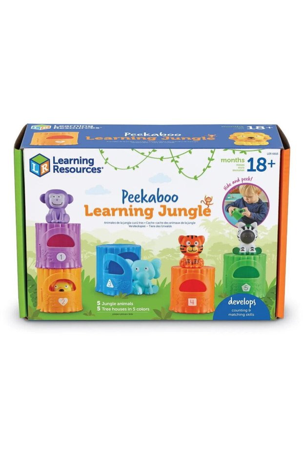 Sorting and counting game - Jungle Friends
