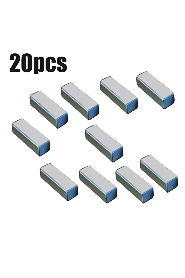 20pcs 5-20Pcs Double Sided Polishing Plate Walnut Block Watch Strip Jade Instrument Play Gold Silver