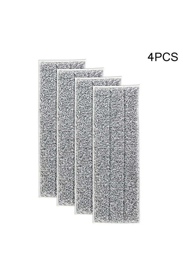 4PCS 4 Piece/6 Piece Mop Accessories Home Cleaning Mop Replacement Pad Replacement Microfiber Pads W