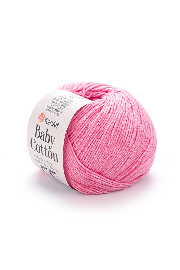 Baby Cotton - Baby Hand Knitting Thread Dark Pink-414