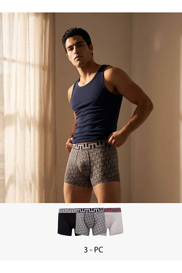PACK OF 3 MENS BOXERS