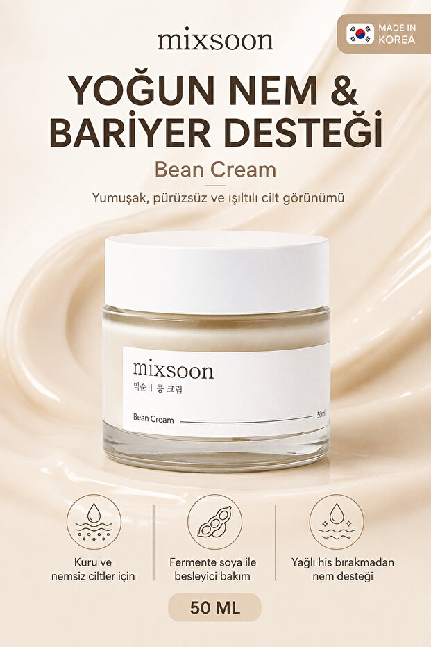 Bean Cream - Moisturizing, Nourishing Cream 50ml