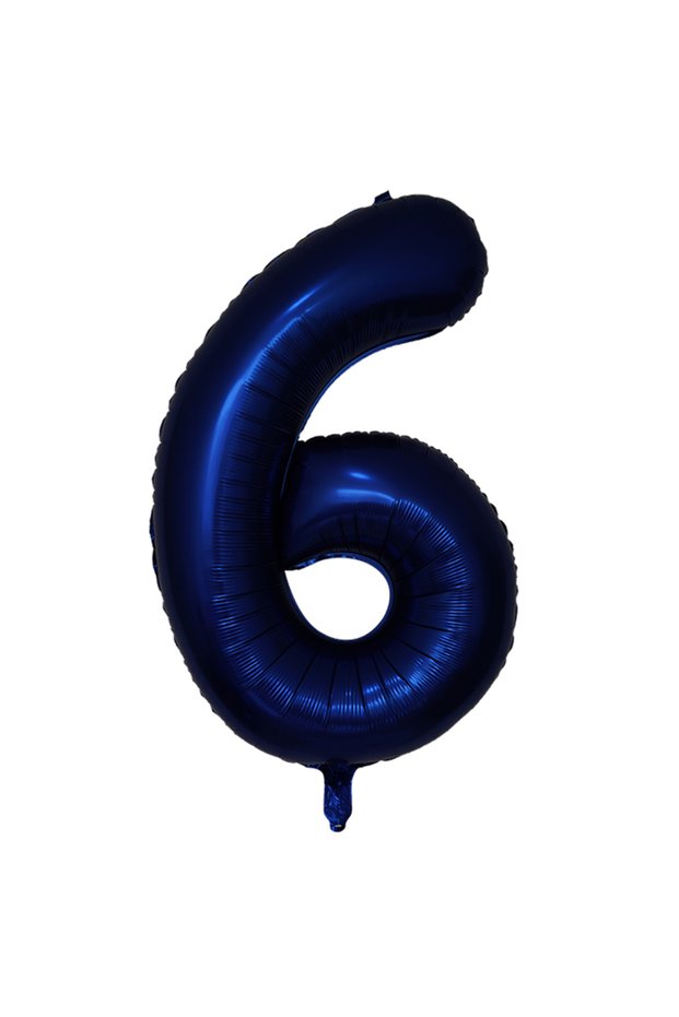 40inch 6 40Inch Navy Blue Number Foil Balloon 0-9 Digital Globos Children Birthday Party Decoration