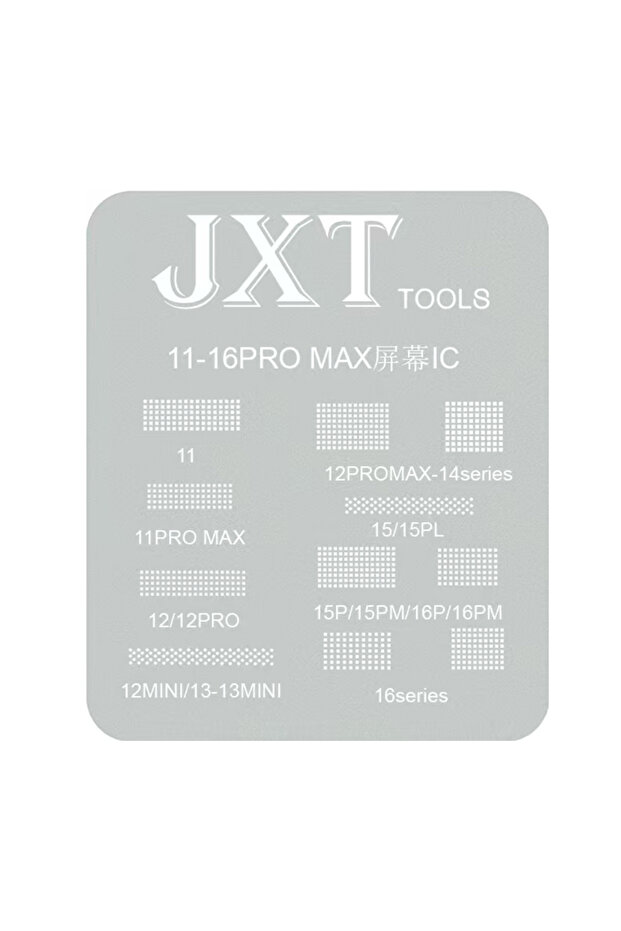 قالب جديد لإعادة تركيب رقائق BGA لحماية شاشة LCD العالمية لأجهزة iPhone 11 و12 و13 (11-16 بوصة، قطعة واحدة).