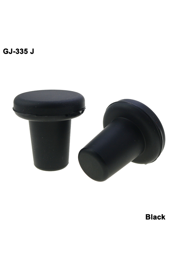 J Black 17.5G 1Pcs Food Grade Silicone Plug Leak Proof Sealing Beer Red Wine Seasoning Fresh-keeping