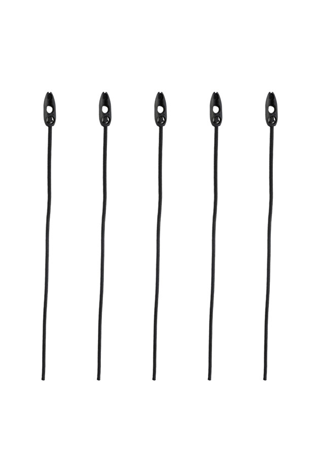 5Pcs 5/10/15Pcs 56cm High Elasticity Latex Tied Rope Cord Elastic Tie Strap String Carabiner Hooks K