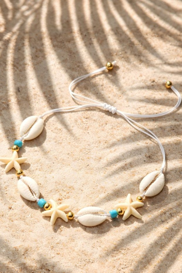 Starry Bracelet Sea Shell Design Handcrafted Trend Fashion Women