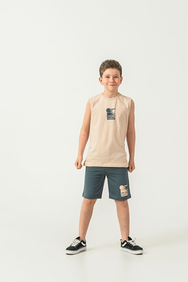 Surf & Sun Printed Boys' Shorts - Athlete Set