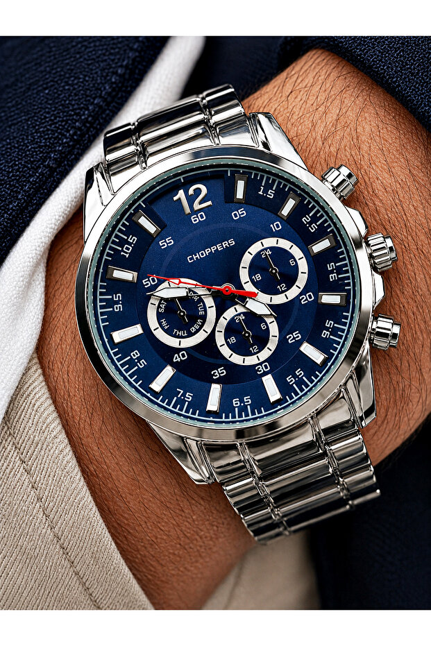 Men's Wristwatch Steel Band Premium Design Gift Boxed