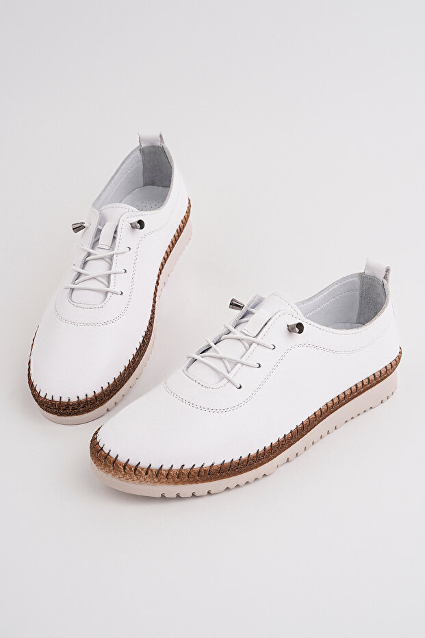 Vrp-03 Flat Sole Khaki Leather Sports