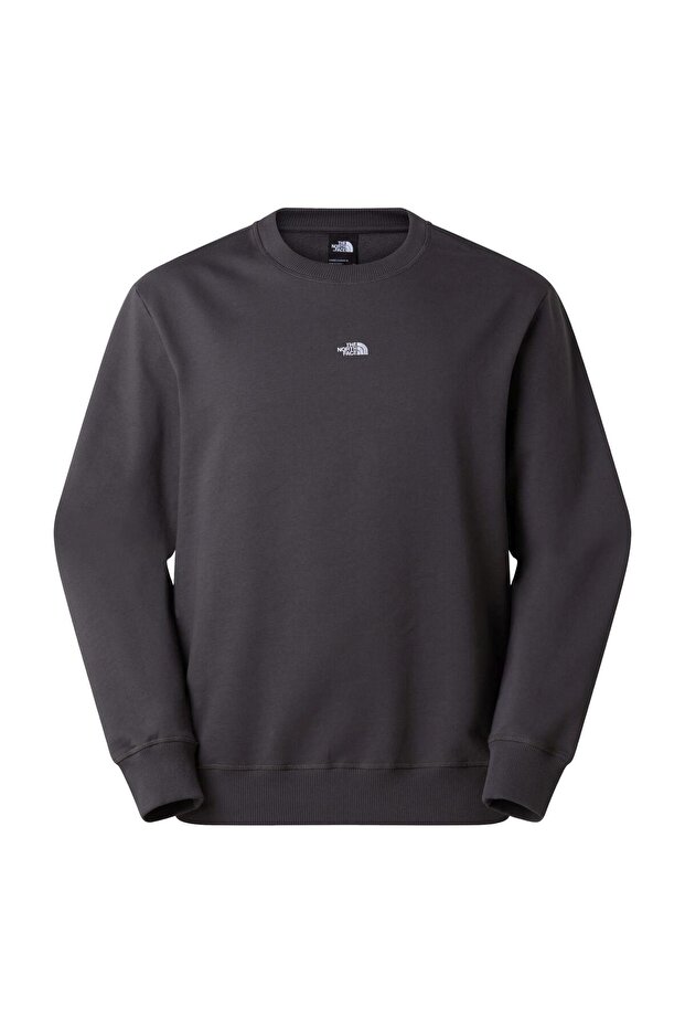 U Essential Light Relaxed Crew Unisex Sweatshirt Nf0A8Gqcrhi1 Gray-Xl