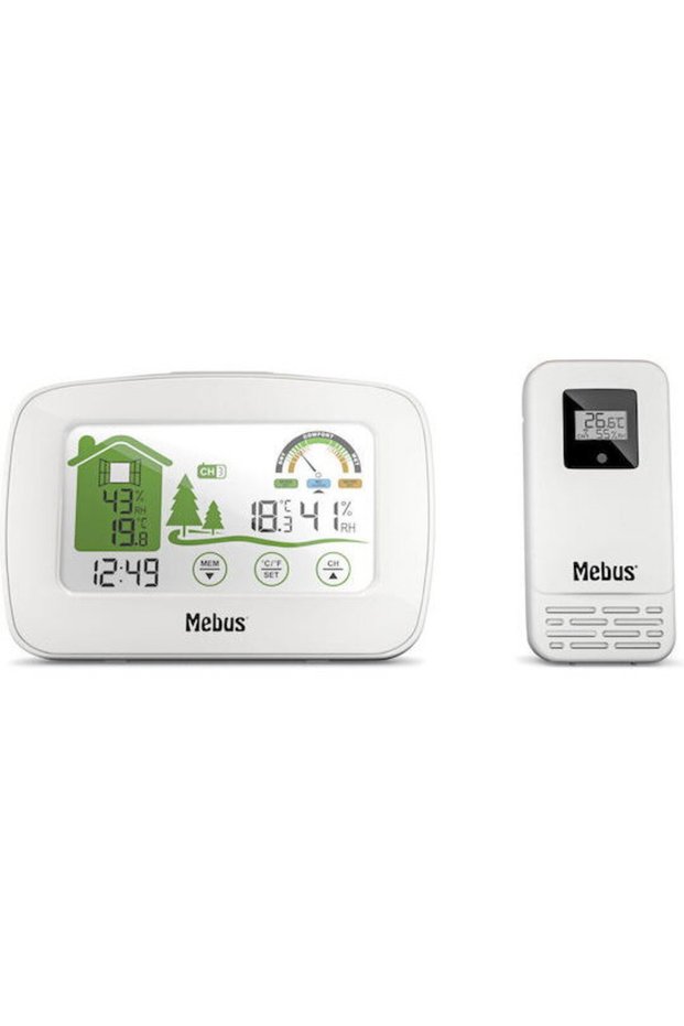 Statie meteo digitala wireless, Alb