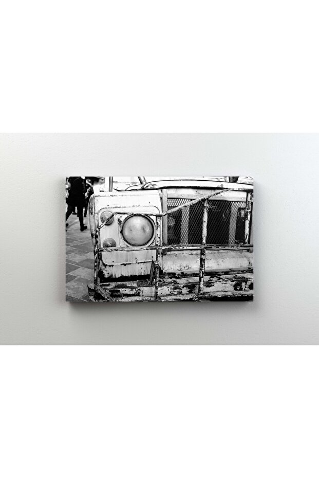 Tablou Canvas - Jeep Ruginit - 1