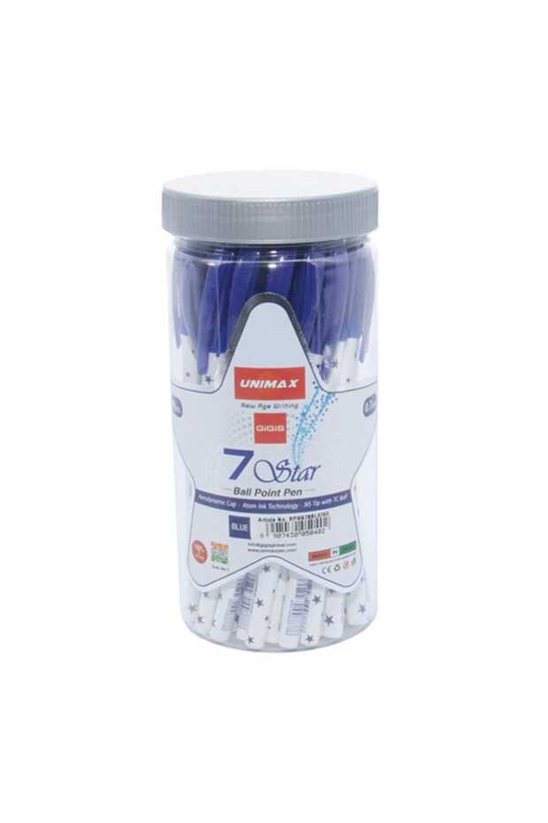 7Star Ball Pen 40pcs Blue