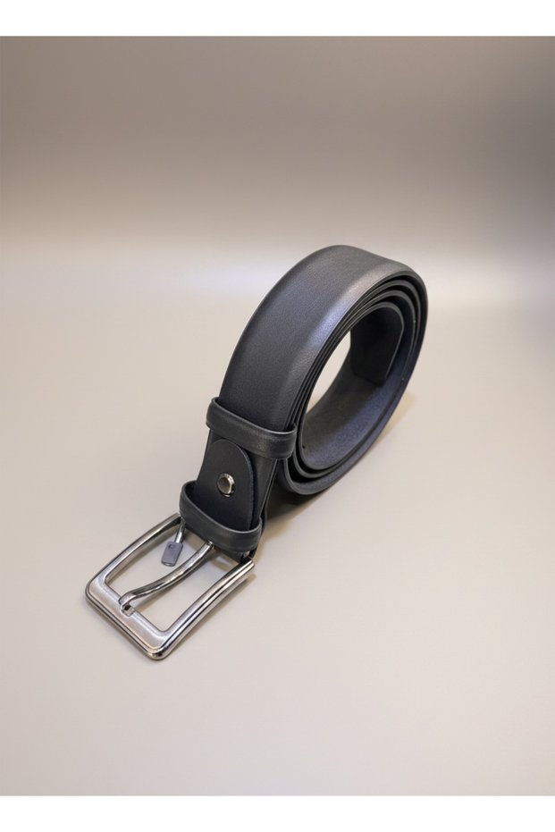 Men's Faux Leather Suit Belt