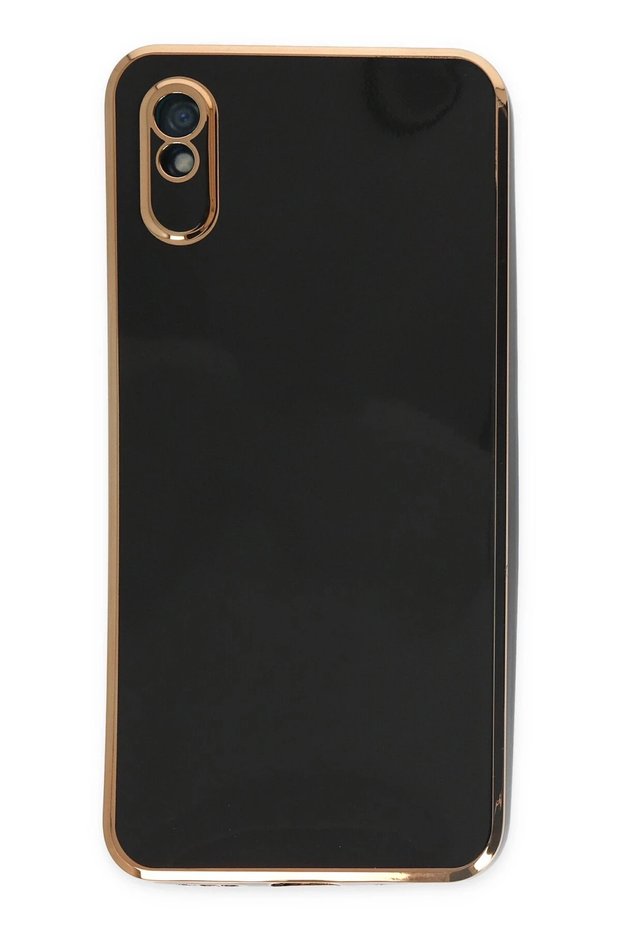 Ilkeshop New Redmi 9A Case Volet Silicone (105253) - Black