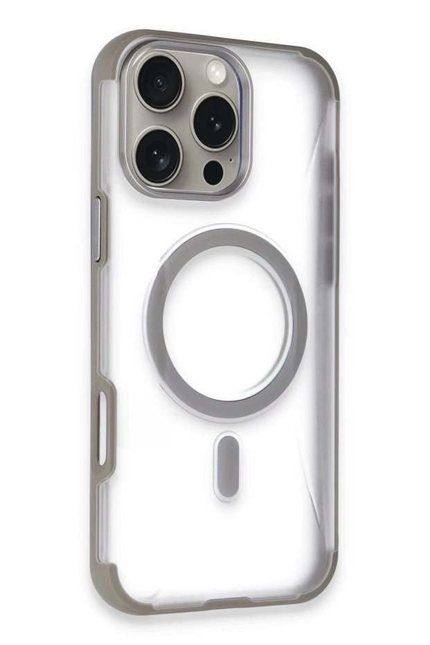 Ilkeshop iPhone 16 Pro Max Hilton Magsafe Cover - (131733) Titanium Gray