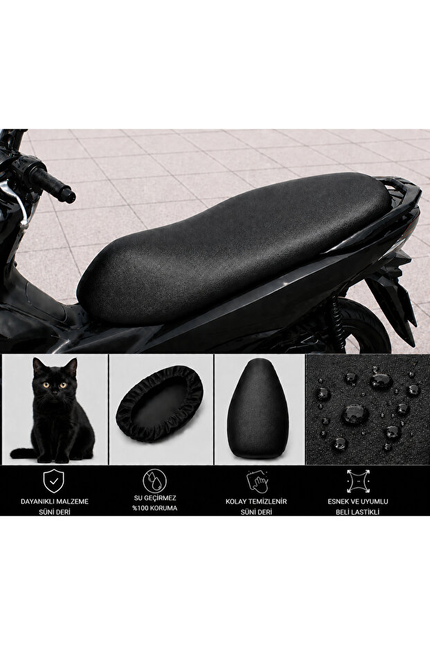 Ramzey Classic Motorcycle Saddle Cover Waterproof Saddle Protection