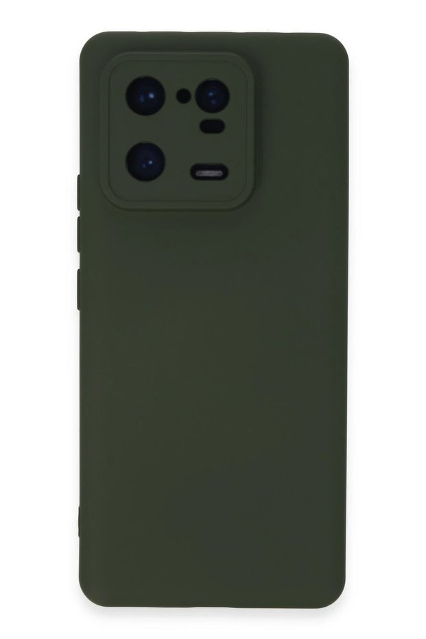 Ilkeshop New Mi 13 Pro Case Nano Velvet Silicone - (193657) Dark Green