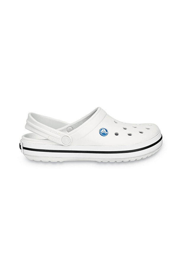 Crocband White Unisex Slippers 11016-100