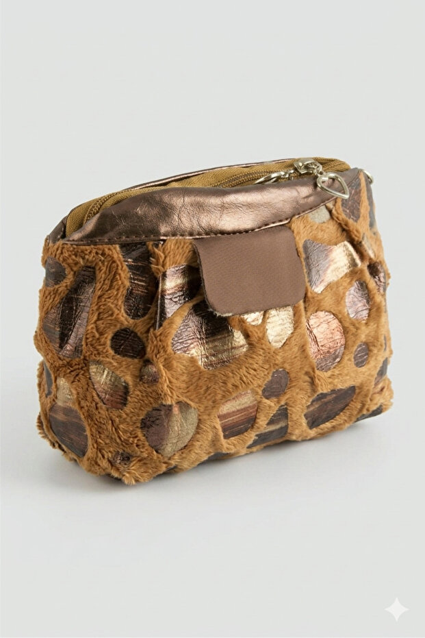 Leopard Patterned Coin and Hand Wallet - 2