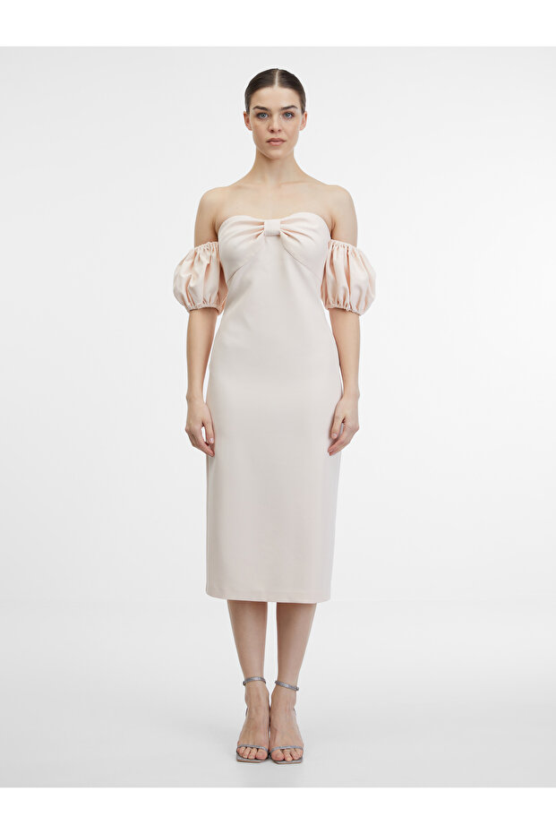 Rochie de damă bej - 2