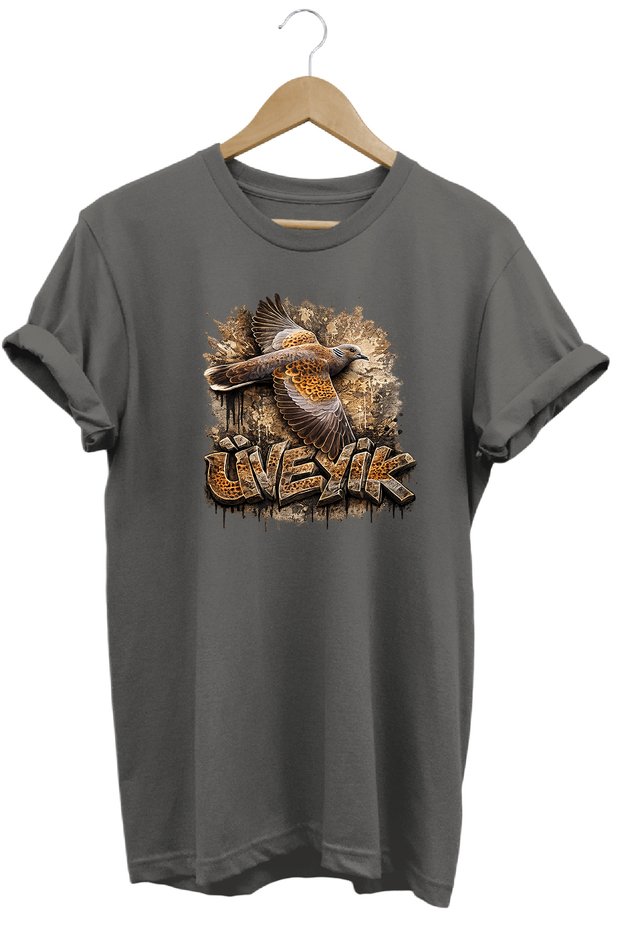 Owl Printed Land and Nature T-Shirt Outdoor Clothing