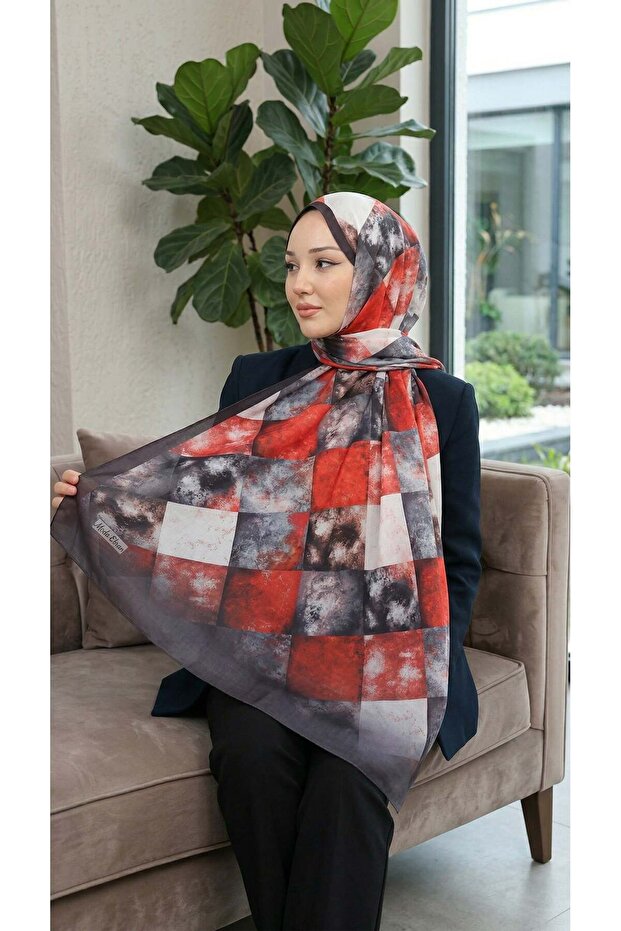 Patterned Soft Shawl - 011