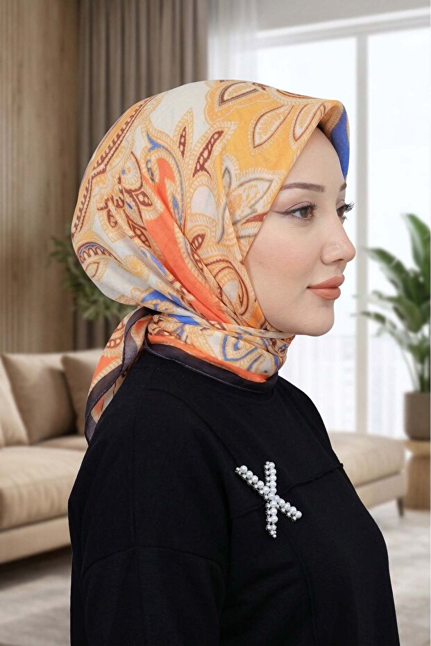 Patterned Soft Scarf - 020 - 2